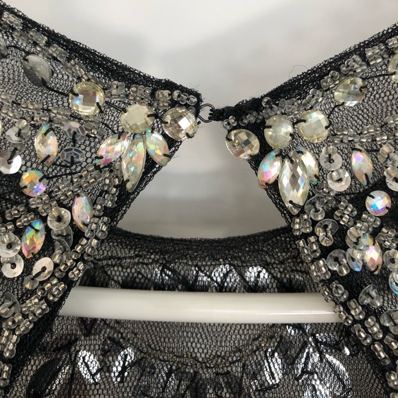 White Evening Dress - Picture 5 of 7